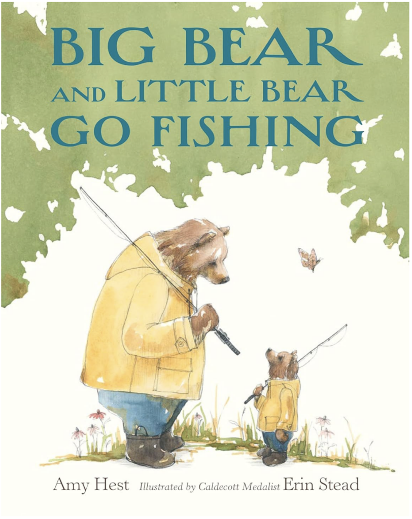 Big bear and little bear go fishing